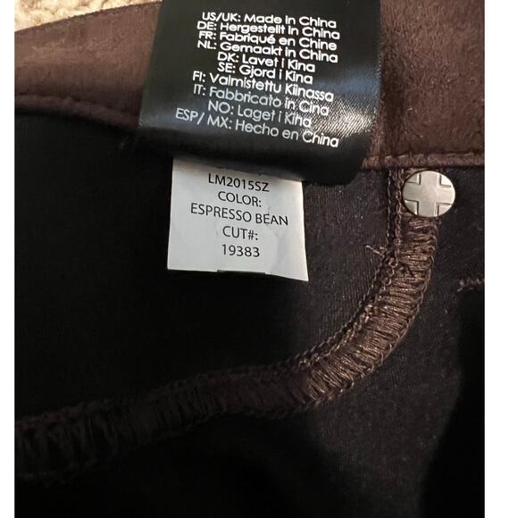 Liverpool Los Angeles Madonna Skinny Faux Suede Pants - 6 - Picture 5 of 5